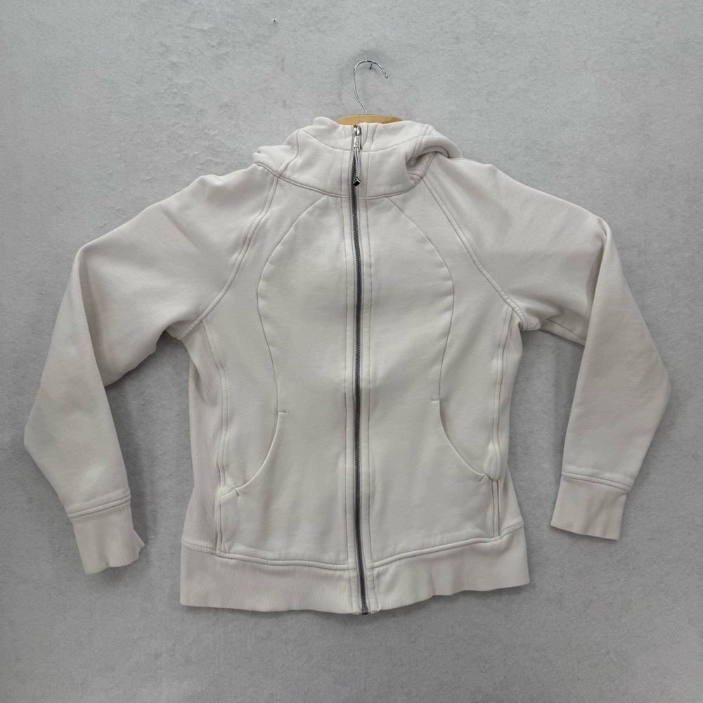 Lululemon Scuba Full-Zip Hoodie Bone 10 W4AWMS‎